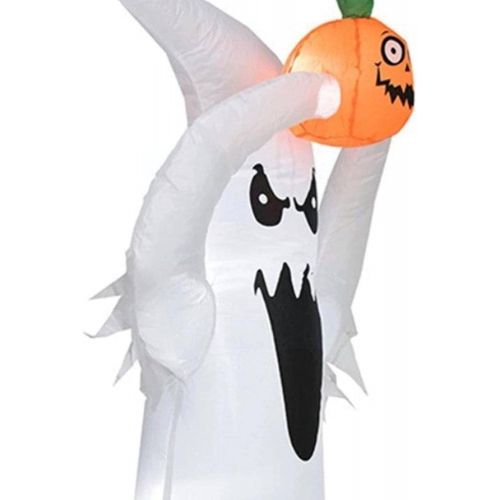  할로윈 용품N\C NC Halloween Inflatable Model 1.8m Luminous White Small Outdoor Garden Toy Lifting Horror House Props Decoration