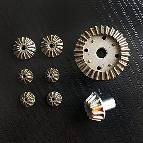  N\C NC 16PCS Lightweight Silver Gear Kit for WLtoys 12428 / 12428 -A/12428 - B/12428 - C/12423 RC Car