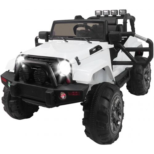  N\C NC 12V Kids Ride On Car SUV MP3 RC Remote Control LED Lights