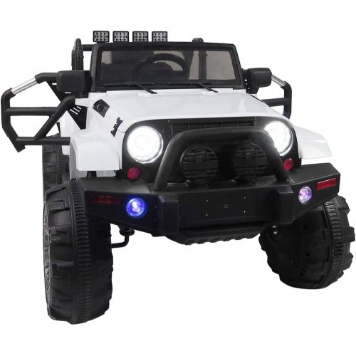  N\C NC 12V Kids Ride On Car SUV MP3 RC Remote Control LED Lights