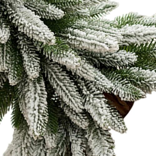  N\C NC NC Nordic Style Artificial PE 40cm Tall Christmas Tree Tabletop Home Fireplace Dining Room Centerpiece Festival Props Landscape Xmas Trees Decoration - Snow Green Tree