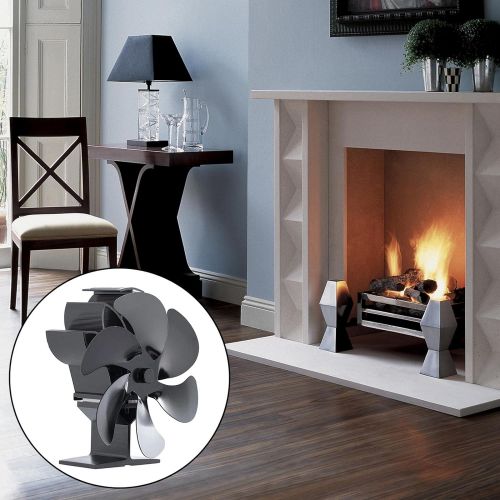  N\C NC NC Powered Stove Fan Wood Burning Fireplace Warm Fan for Log Accessories