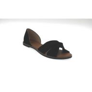 N Demand Shoes Alessandra Open Toe Flat Sandals LA166