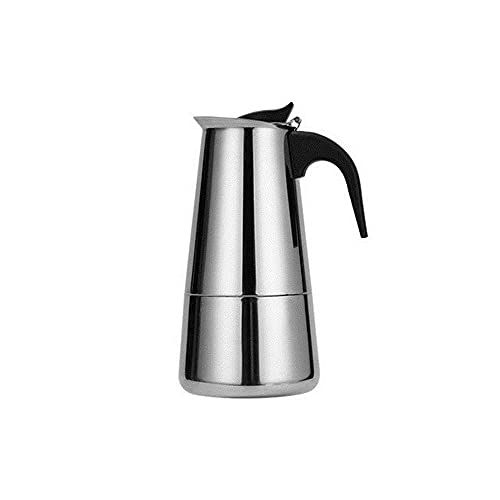  N / A Stainless Steel Coffee Percolator, Espresso Maker, Filtration System 100% No Coffee Grounds Guarantee, for Induction Cookers.3.73.77.5in