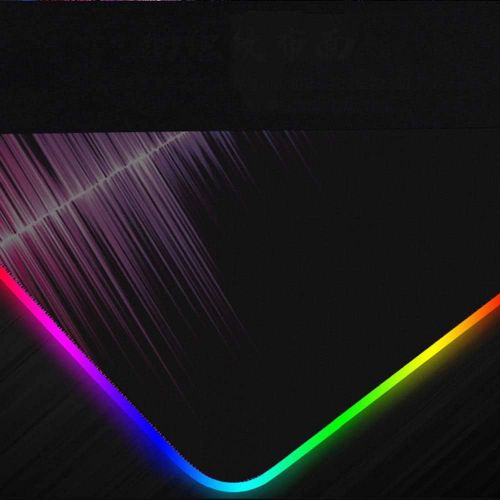  N/ A RGB Gaming Mouse Pad LED －14 Lighting Modes-Optimized for Gaming Sensors-Non-Slip Rubber Base Computer Keyboard Pad Mat-31.5x11.8 inches