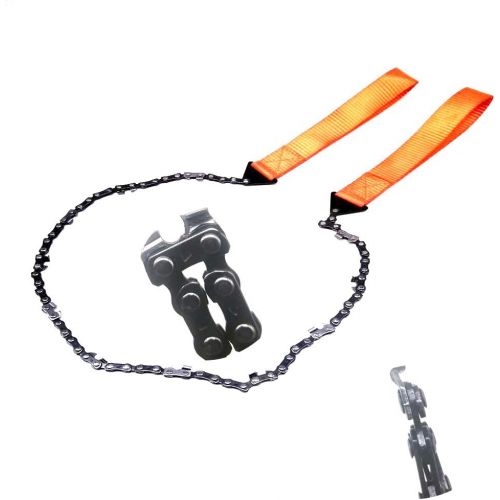  N/ A Pocket Saw 26 Inch&23 Inch Long Folding Saws for Camping, Emergency Outdoor Survival Gear Folding Chain Hand SawBest for Camping Backpacking Hiking Hunting(2 Piece Set)