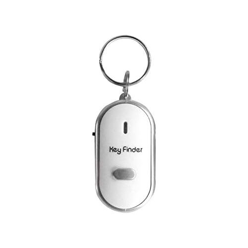  [아마존베스트]-Service-Informationen N / A LED Whistle Key Finder Flashing Beep Alarm Anti-lost Key Finder with Key Ring Home Accessories