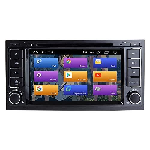  N A BOOYES For VW Volkswagen Touareg T5 Transporter Android 10.0 Double DIN 7 Inch Car DVD Player Multimedia GPS Navigation Car Radio Stereo Car Play TPMS OBD 4G WiFi DAB SWC