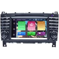 N A BOOYES For Mercedes Benz CLK Class W209 C Class W203 C180 C200 CLK200 CLC Class W203 Android 10.0 Octa Core 4 GB RAM 64 GB ROM 7 Inch Car Radio Stereo GPS System Car DVD Player Sup