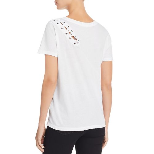  N PHILANTHROPY Gaia Lace-Up Tee