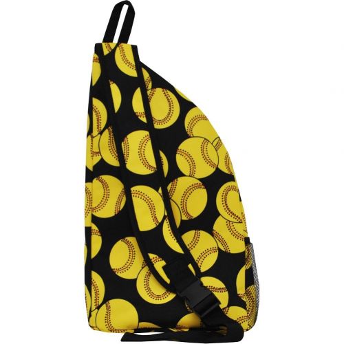  N.Gil Canvas Sports Themed Prints NGIL Sling Backpack