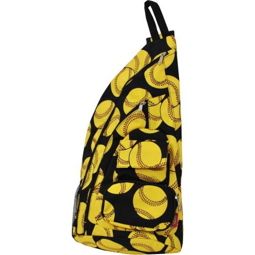  N.Gil Canvas Sports Themed Prints NGIL Sling Backpack