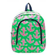 N.Gil Childrens School Backpack (Anchor Lime Hot Pink)