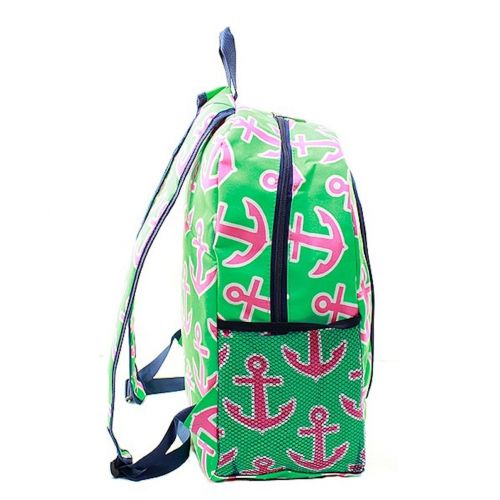  N.Gil Childrens School Backpack (Anchor Lime Hot Pink)