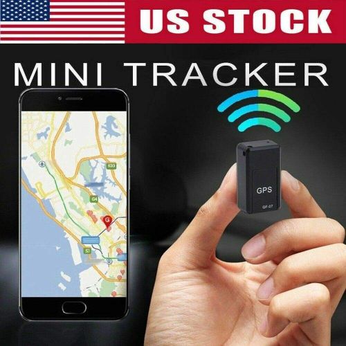  NA GF07 Mini Magnetic GPS Tracker Real-time Car Truck Vehicle Locator GSM GPRS USA