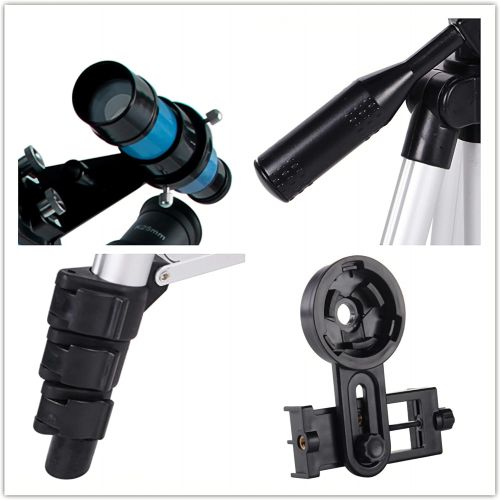  [아마존베스트]Telescope for Astronomy, Starter Scope with Tripod Star Observation for Children, Portable and High Definition 150X Magnification and 70 mm Calibre