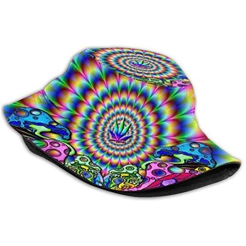  [아마존베스트]NA Unisex Peacock Wide Brim Sun Hat Outdoor Sun Protection Forest Sunrise Winter Trees