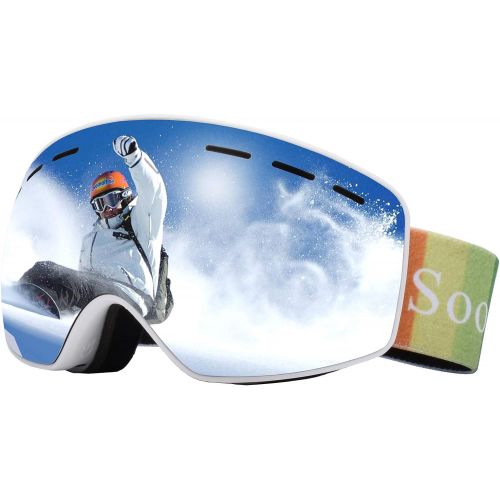  N/A SooGree Ski Goggles Kids Snowboard Glasses for Boys Girls Winter Sport Eyewear