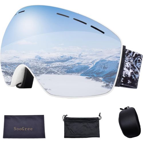  N/A Outdoor Ski Goggles Men Women Snowboard Goggles Polarized Winter Snow Goggles Anti Fog UV Protection Skiing Goggles