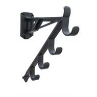 NA Black Ski Storage Rack Wall Mount Holder