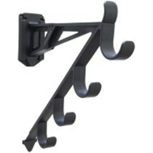  NA Black Ski Storage Rack Wall Mount Holder