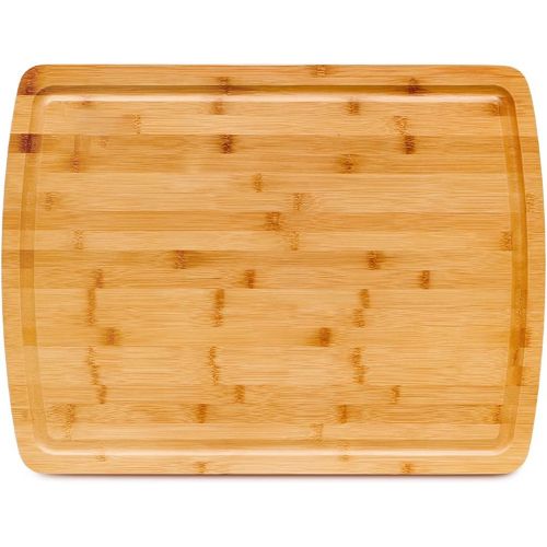  N++A 30 x 20 Inch XXXL Extra Large Bamboo Cutting Board for Kitchen? Wooden Chopping Carving Board for Turkey, Meat, Vegetables, BBQ LARGEST Wood Butcher Block Boards with Juice Groov