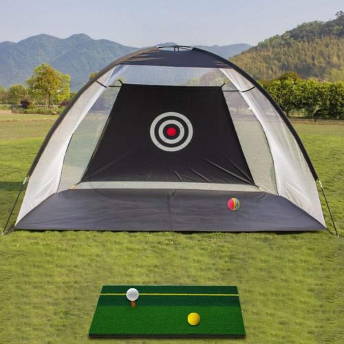  [아마존베스트]NAIZEA Golf Net Golf Hitting Nets with Target, Foldable Training Aids Practice Nets, Golf Approach Practice Net Golf Hitting Cage Grassland Practice Tent, Driving Swing Chipping fo