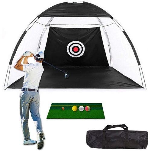  [아마존베스트]NAIZEA Golf Net Golf Hitting Nets with Target, Foldable Training Aids Practice Nets, Golf Approach Practice Net Golf Hitting Cage Grassland Practice Tent, Driving Swing Chipping fo