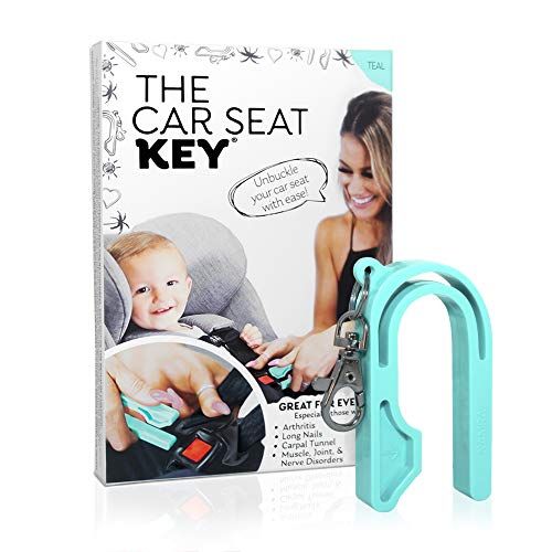  [아마존베스트]The Car Seat Key - Easy CAR SEAT UNBUCKLE by NAMRA Made in USA (Teal)