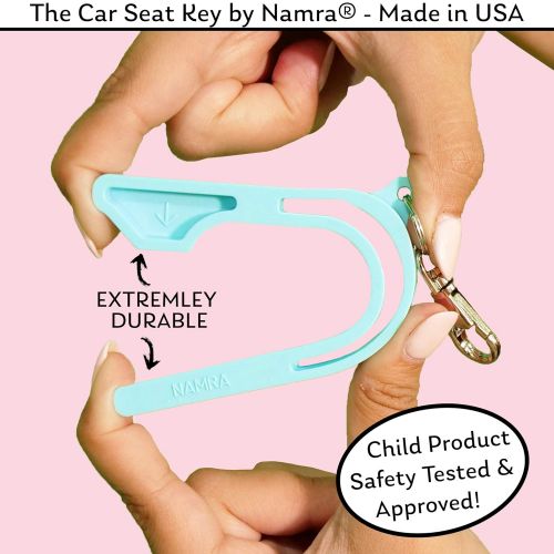  [아마존베스트]The Car Seat Key - Easy CAR SEAT UNBUCKLE by NAMRA Made in USA (Teal)