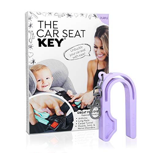  [아마존베스트]The Car Seat Key - Easy CAR SEAT UNBUCKLE by NAMRA Made in USA (Purple)
