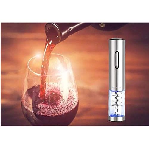  [아마존베스트]Nanami Wine Opener Set Corkscrew Professional Bottle Opener Sommelier Electric Wine Bottle Opener with Foil Cutter Stainless Steel Rechargeable for Home, Restaurant, Party and as G