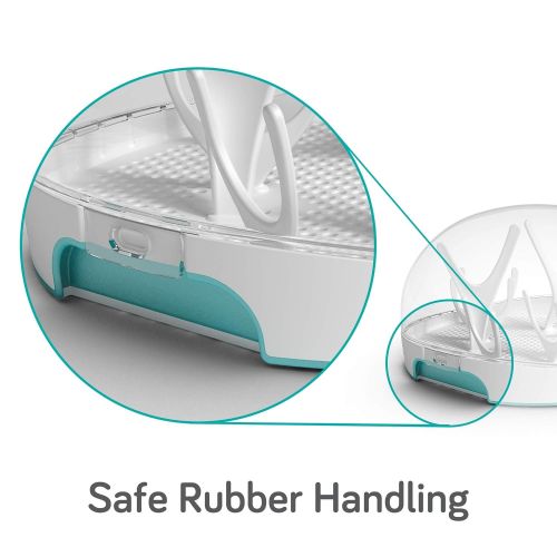  [아마존베스트]NANOBEEBEE nanobebe Microwave Steam Sterilizer  BPA-Free Baby Bottle Sanitizer and Drier for Bottle Cleaning in 4 Minutes  Breastfeeding Supplies, Pumping, Infant Essentials, and Bottle Ste