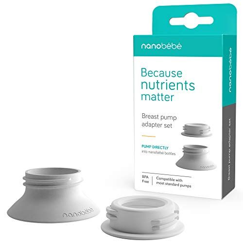  [아마존베스트]NANOBEEBEE nanobebe Breast Pump Adapter