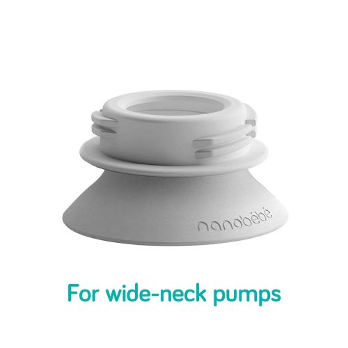  [아마존베스트]NANOBEEBEE nanobebe Breast Pump Adapter