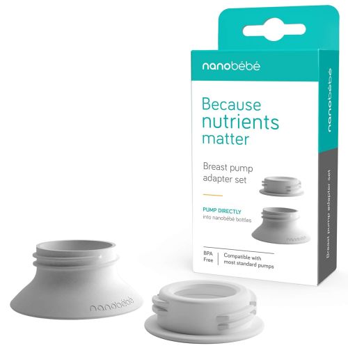  [아마존베스트]NANOBEEBEE nanobebe Breast Pump Adapter