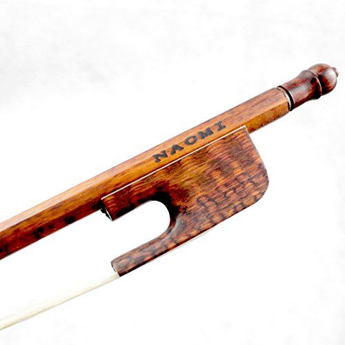  Pro Master Beautiful Snakewood Baroque Style Violin Bow 4/4 Stiff Fast NAOMI BOW