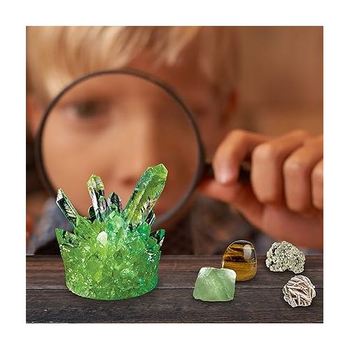  National Geographic STEM Science Kit - 15+ Experiments, Crystal Growing, Volcano Kit, Dig Kits & Gemstones for Kids - Amazon Exclusive