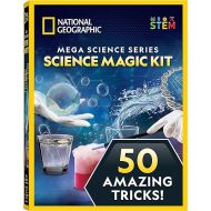 NATIONAL GEOGRAPHIC Science Magic Kit - Science Kit for Kids with 50 Unique Experiments and Magic Tricks, Chemistry Set and STEM Project, A Great Gift for Boys and Girls (Amazon Exclusive)