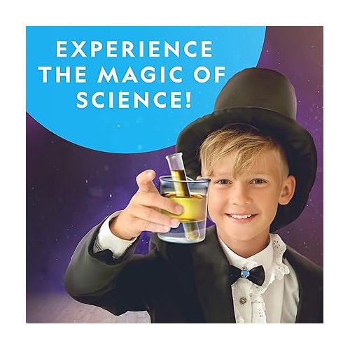  NATIONAL GEOGRAPHIC Science Magic Kit - Science Kit for Kids with 50 Unique Experiments and Magic Tricks, Chemistry Set and STEM Project, A Great Gift for Boys and Girls (Amazon Exclusive)