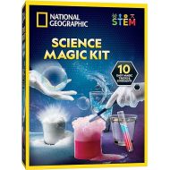 NATIONAL GEOGRAPHIC Magic Chemistry Set - Science Kit for Kids with 10 Amazing Magic Tricks, STEM Projects and Science Experiments, Toys, Great Gift for Boys and Girls 8-12 (Amazon Exclusive)