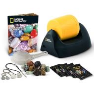 NATIONAL GEOGRAPHIC Starter Rock Tumbler Kit - Durable Leak-Proof Rock Polisher for Kids - Complete Rock Tumbling Kit - Geology Hobby Science Kit, Rocks & Crystals for Kids (Amazon Exclusive)