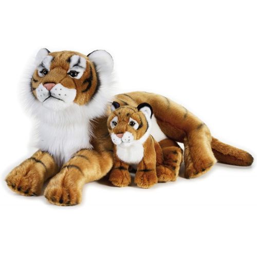  National Geographic Tiger with Baby Plush Set