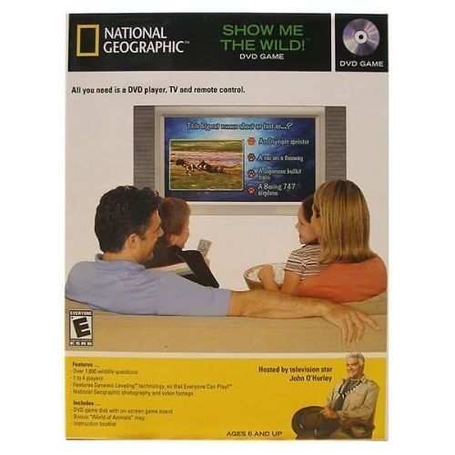  National Geographic Show Me The Wild! DVD Game by National Geographic