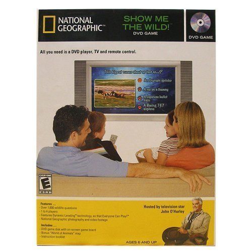  National Geographic Show Me The Wild! DVD Game by National Geographic