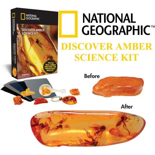  NATIONAL GEOGRAPHIC Amber Exploration Science Kit