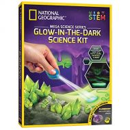 NATIONAL GEOGRAPHIC Mega Science Kit - Glow-in-The-Dark Lab with Crystals, Slime, Putty, and More, Great Kit for Girls and Boys Fascinated by Science
