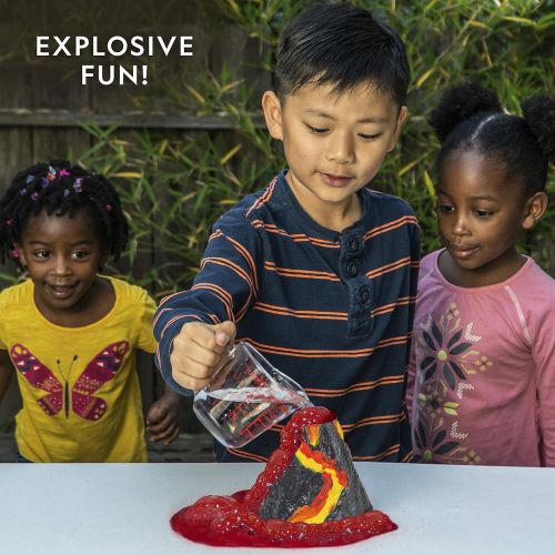  [아마존베스트]NATIONAL GEOGRAPHIC Earth Science Kit - Over 15 Science Experiments & STEM Activities for Kids, Includes Crystal Growing Kit, Volcano Science Kit