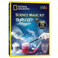 [아마존베스트]NATIONAL GEOGRAPHIC Magic Chemistry Set - Perform 10 Amazing Easy Tricks with Science, Create a Magic Show with White Gloves & Magic Wand