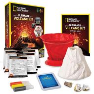 [아마존베스트]NATIONAL GEOGRAPHIC Ultimate Volcano Kit  Erupting Volcano Science Kit for Kids, 3X More Eruptions, Pop Crystals Create Exciting Sounds, STEM Science & Educational Toys Make Great